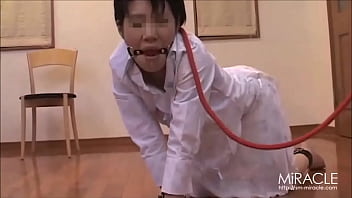 Training starts from the chat mood! A 24-year-old married woman looks like a female dog!