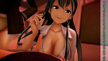 I took a peek at my classmates Suzuya and Kitakami's underwear
