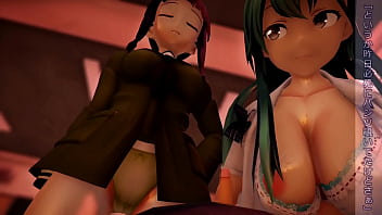 I took a peek at my classmates Suzuya and Kitakami's underwear