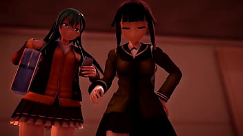 I took a peek at my classmates Suzuya and Kitakami's underwear