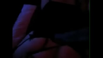 thumb fucking her fro  m behind  