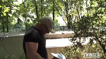 thumb outdoor blowjob   
