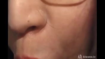 Blow and handjob of a glasses slut!