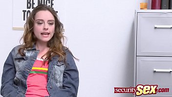 thumb redhead teen en  joys fucking the security gua he security guar e security guar
