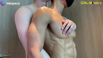 thumb fitness trainer  getting worshipped and pec ni pped and pec ni pped and pec nip