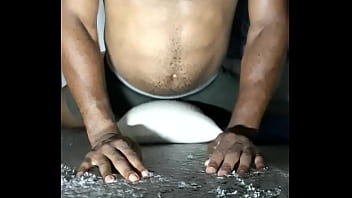 Muscular Male Humping Pillow Desperate To Fuck