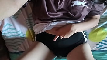 Colombian woman masturbates with her math teacher