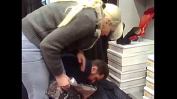 HUMILIATED SHOPPING SLAVE