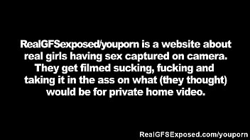 Real Girlfriend With A Fat Ass Covered In Jizz
