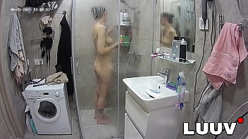 LUUV. Beautiful Alice, used to reality show cameras, enjoys demonstrating her intimate shaving routine in the shower