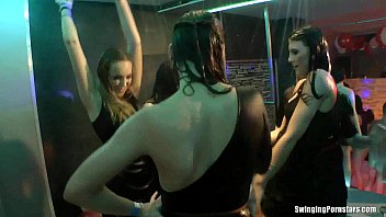 Shameless sluts dance erotically