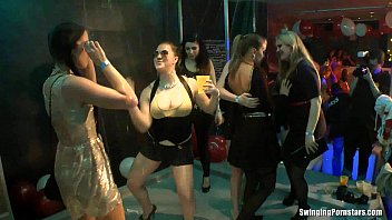 Shameless sluts dance erotically