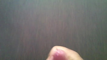 huge cum on table