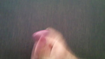huge cum on table