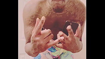 Fat cock black dude blows his load before meeting with sugar mama
