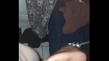 Pretty feet strokes dick