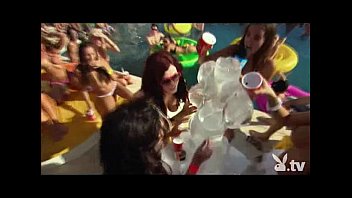 Pool Party with 200 Nude Chicks!