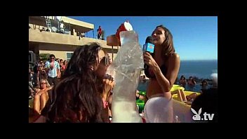 Pool Party with 200 Nude Chicks!
