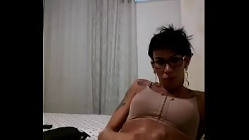anitta dash jacking off hidden in the bedroom