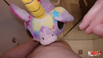 StepSister sucks my cock while I shower and cum down her throat