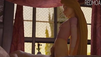 Rapunzel Inocene Giving A Little Bit In Portuguese (LankaSis)