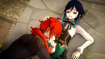 Twitch.tv/imGame4Play Genshin Impact venti diluc hidden blowjob
