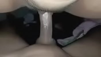 Fucking the pussy of a girl with a big clit, nice to lick her pussy, cum inside her pussy, it's extremely thrilling.
