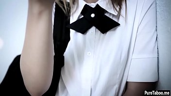 Horny teacher hard fucks a wet teens pussy