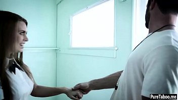 Horny teacher hard fucks a wet teens pussy