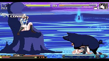 kuromaru plus VS Dengeki Bunko Fighting Climax 01 Hentai Mugen