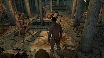 Skyrim - Machos na Taverna