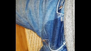 thumb peeing in livin  g room  