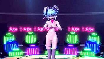 Hatsune Miku Age Age Again Project diva Nude Mod Bunny costume