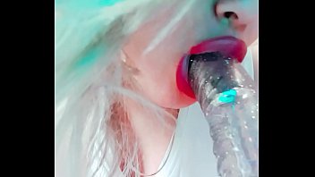 thumb closeup blowjob  deep  