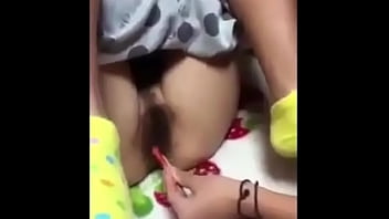 Masturbation with friends putting pens together