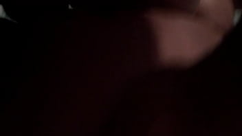 thumb nasty while her  man at work  