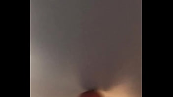 Cute 18yo Cums On Wall!