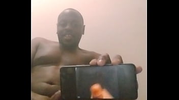 Orgasming to some solo ebony videos and testing my new phone to see if it works properly 3