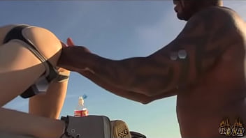 Interracial gay fist
