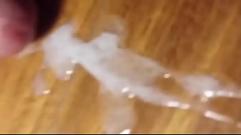 I had an explosive cum on the table