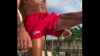 MAXXX LOADZ DICK ACCIDENTLY POPS OUT OF HIS SHORTS WHILE DOING MARTIAL ARTS