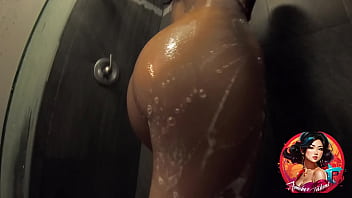 He loves to fuck me bareback right out of the shower - Amateur College Indian Desi