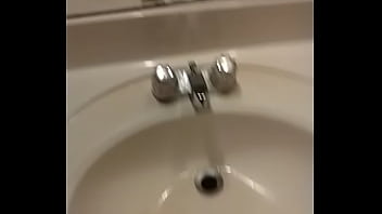 Cumming in The bathroom