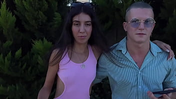 A cuckold paid for rent with his wife's pussy - men have sex with him in front of his eyes