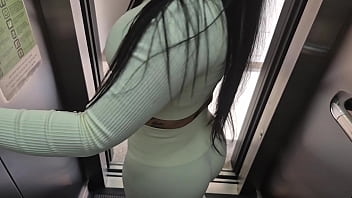 HORNY NEIGHBOR GETS A GOOD FUCK IN THE CAR - ALEJA AND AAROON