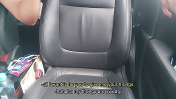 thumb enorme chorro d  e una desconocida en mi carro ida en mi carro da en mi carro