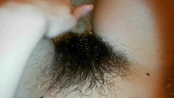 Hairy Bush Compilation with Huge clitoris