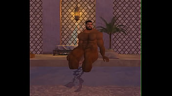 luckiest woman in the world gets to suck off handsome cam heyward poolside