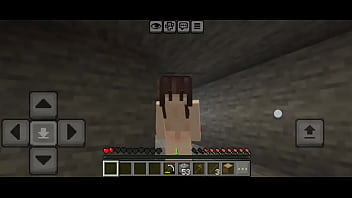 Cojiendo con mi novia en minecraft