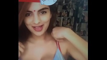 Anveshi jain hot live on her official app